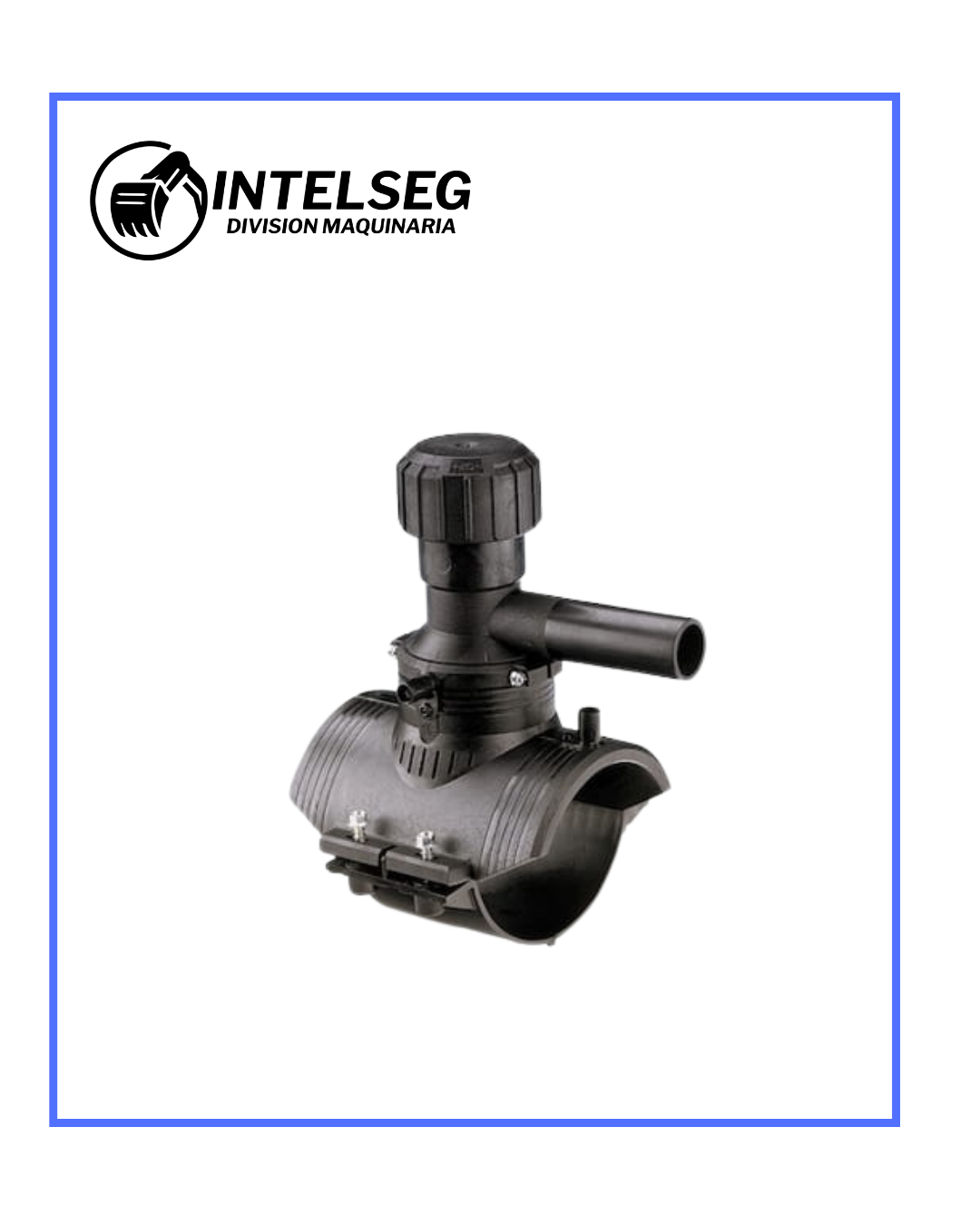 EF TAPPING SADDLE COLLAR DE DERIVACIÓN AUTOPERFORANTE EF HDPE - Imagen 1